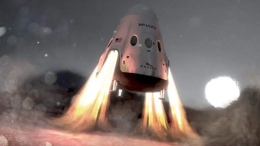 SpaceX Crew Dragon.
