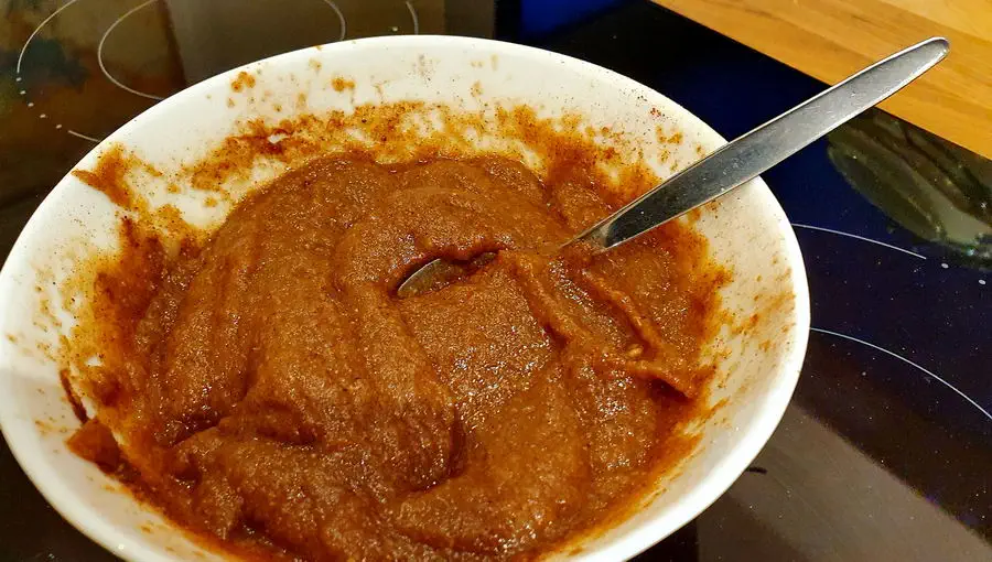 Farsz z jabłek lub gruszek z dodatkiem przypraw