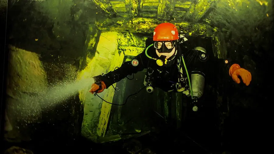 Nurkowanie w kopalni uranu w Podgórzu