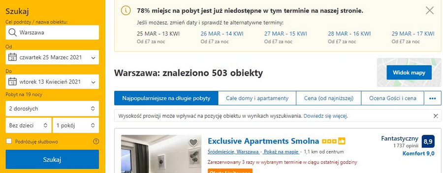 Booking.com jak działa. Booking.com i panel rezerwacji