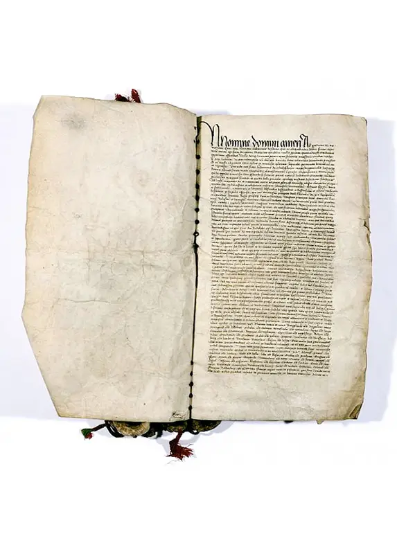 Drugi Pokój Toruński dokument z muzeum 