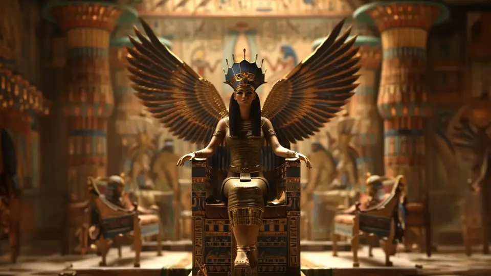 Starożytny Egipt kobieta AI