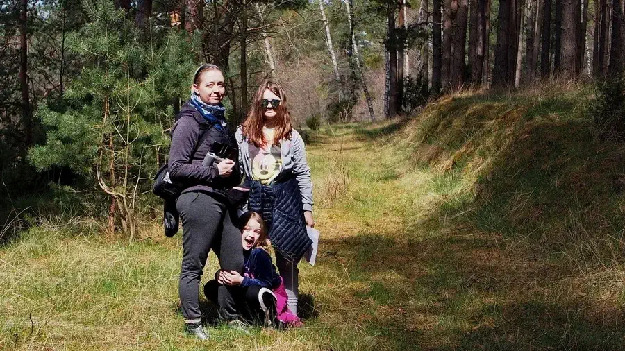 Zaborski Park Krajobrazowy i rzeka Chocina. Ewa Baranowska.