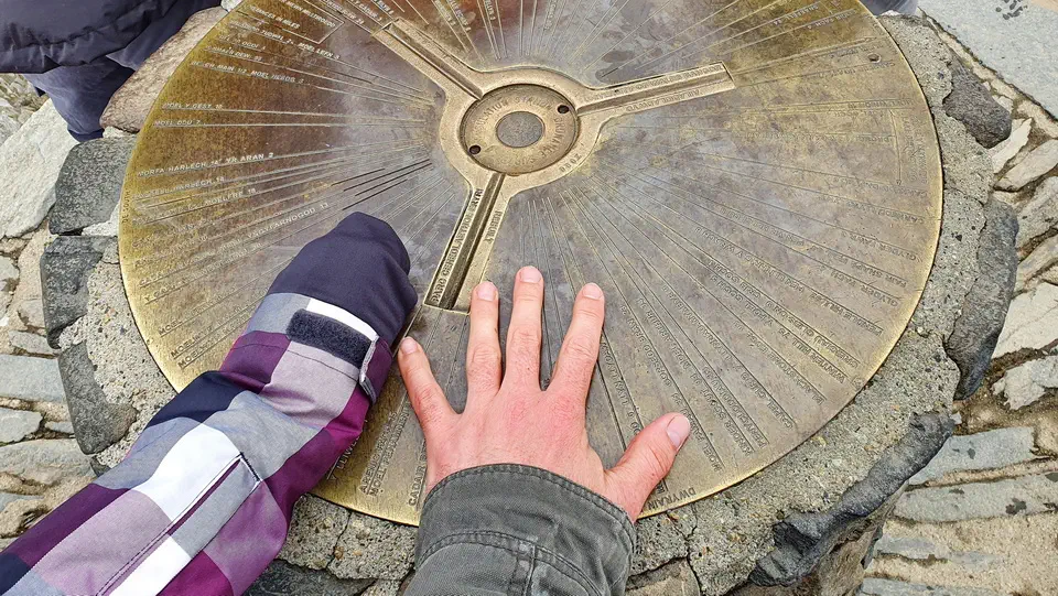 Góra Snowdon i Park Narodowy Snowdonia.