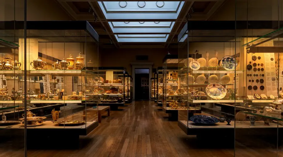 Dział średniowiecza w Brytyjskim Muzeum