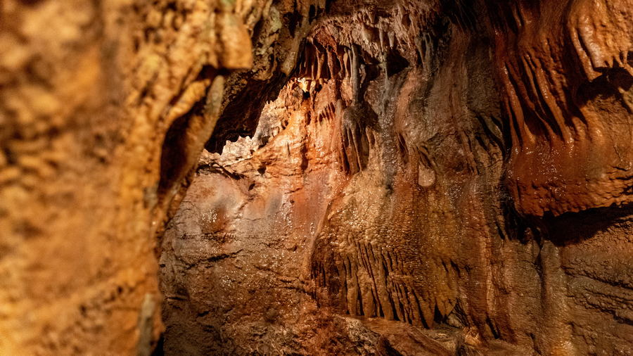 Jaskinie Kents Cavern w Torquay w Anglii