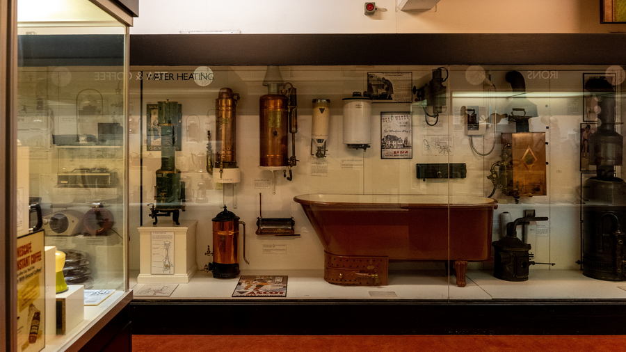 Wystawa starych urządzeń domowych