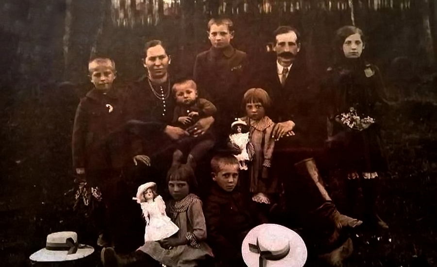 Zdjęcie rodzinne 1917 rok