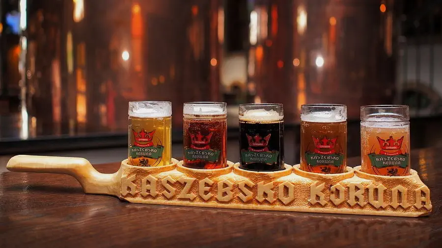 Piwo z browaru w Szymbarku.