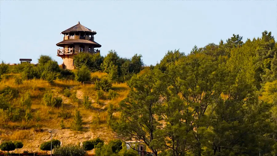 Wieża w Krasnobrodzie na Roztoczu