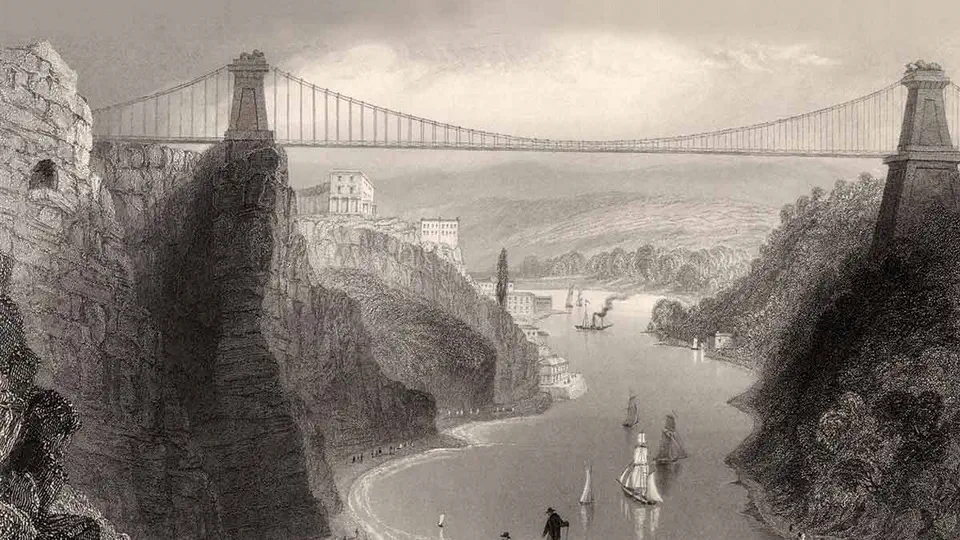 Suspension Bridge w Bristolu.