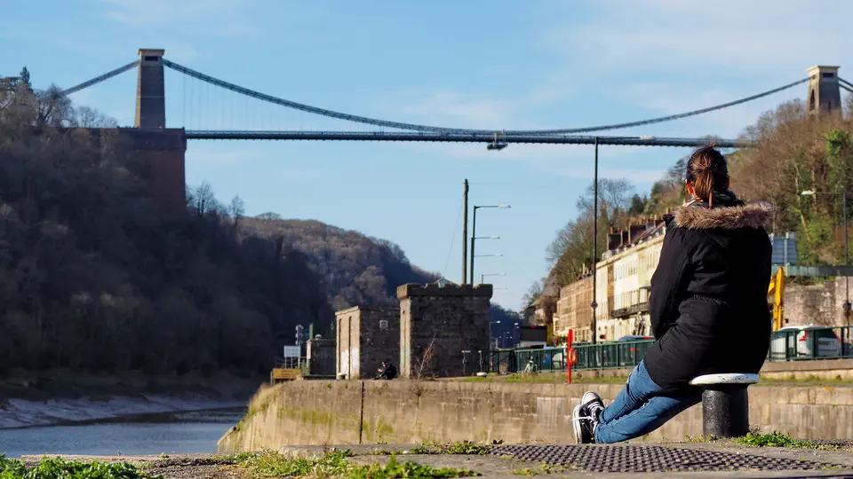 Suspension Bridge w Bristolu. Magdalena Kiżewska.