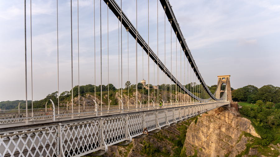 Suspension Bridge w Bristolu
