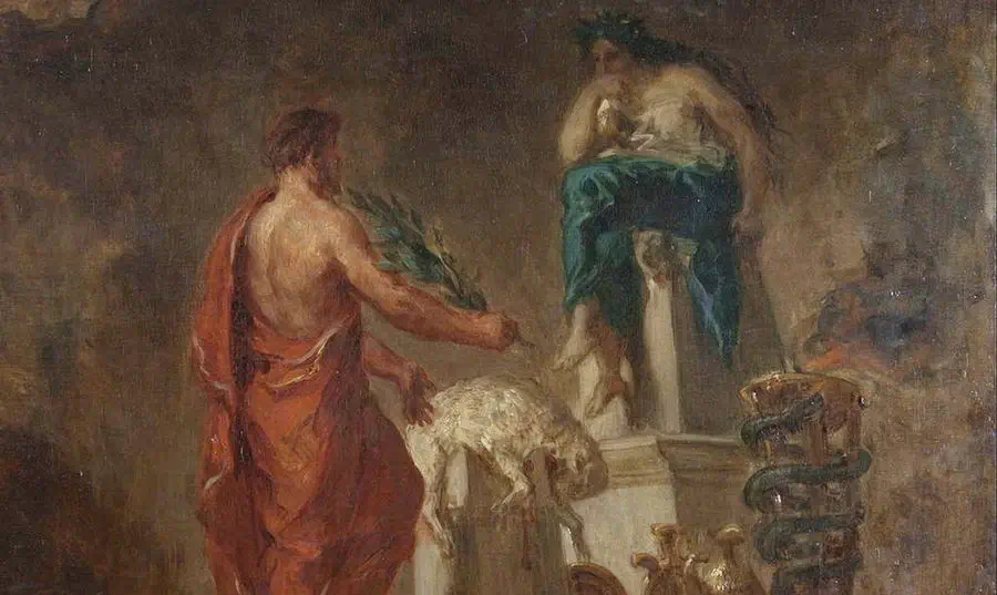 Wróżby z ciała barana w starożytnej Grecji