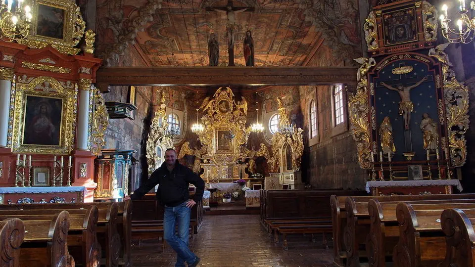 Drewniany Kościół w Gąsawie, Pałuki.