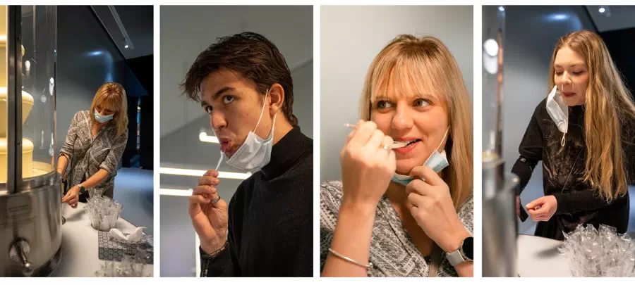 Fabryka szwajcarskiej czekolady Lindt w Zurychu. Degustacja czekolady w Muzeum Czekolady w Zurichu