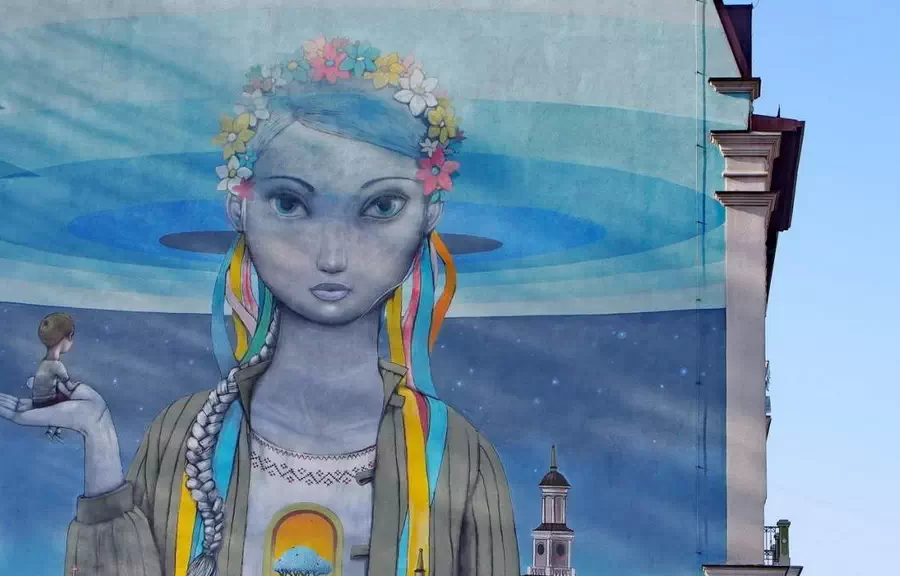 Murale w Kijowie