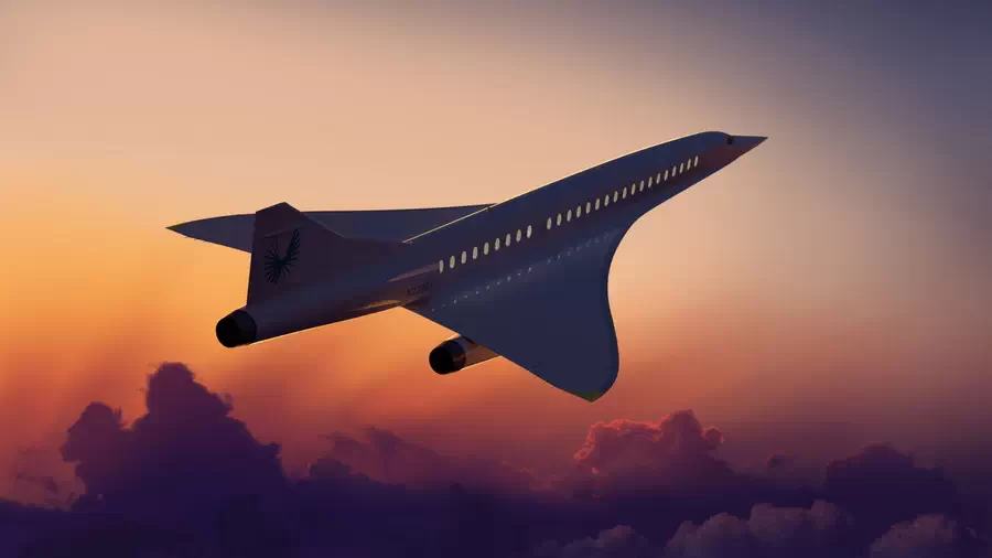 Concorde w powietrzu