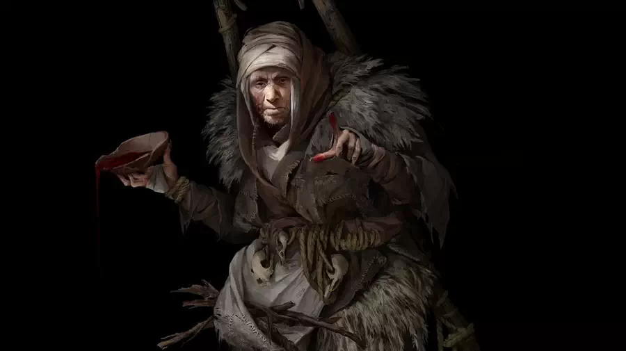 Stara kobieta - Baba z legend