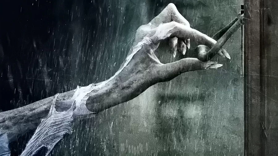 Scena z filmu - Nie pukaj dwa razy.