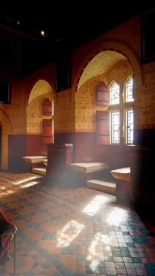 Zamek Castell Coch w Walii.