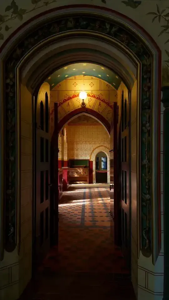 Zamek Castell Coch w Walii.