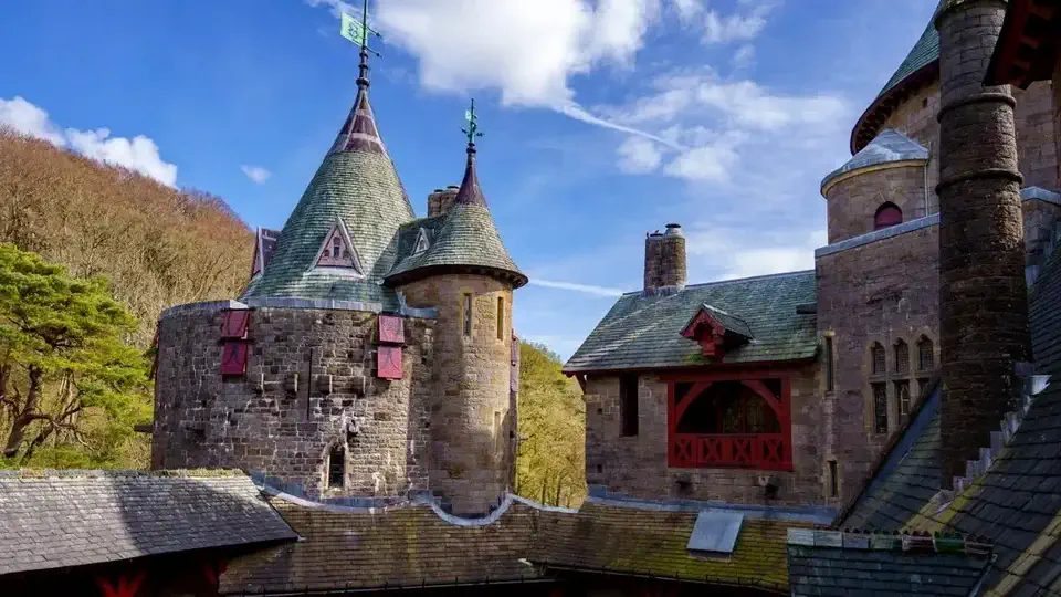 Zamek Castell Coch w Walii historia i ciekawostki