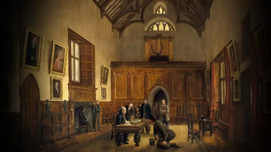 Clevedon Court salon dawniej