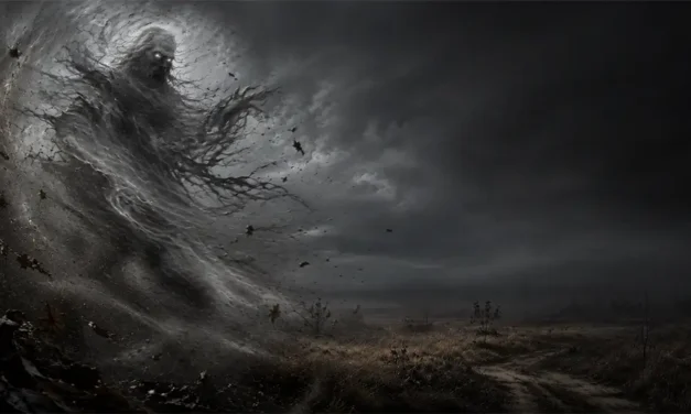 Poświst słowiański demon wiatru, wichury i powietrza