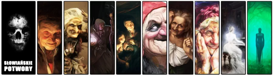 Słowiańskie potwory i demony - Legendy, baśnie i ludowe podania