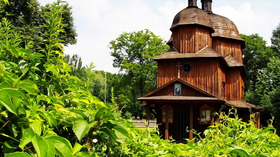 Drewniane zabytki w Muzeum Wsi Lubuskiej