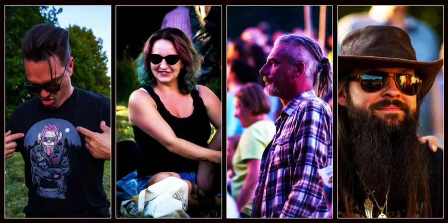 Imprezy w Chojnicach - Fani na koncercie rockowym w Chojnicach