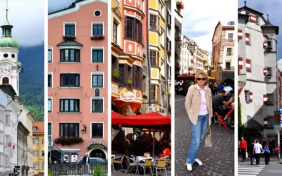 Innsbruck w Tyroli złoty dach dla cesarza Maksymiliana i świat kryształów Swarovskiego