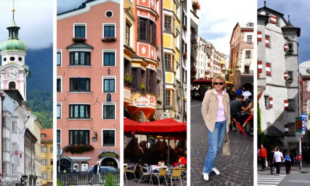 Innsbruck w Tyroli złoty dach dla cesarza Maksymiliana i świat kryształów Swarovskiego