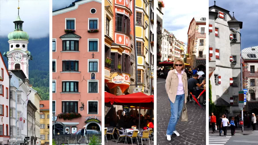 Innsbruck w Tyroli złoty dach dla cesarza Maksymiliana i świat kryształów Swarovskiego