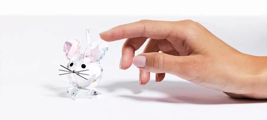 Kryształowa mysz Swarovskiego