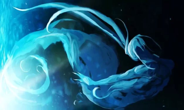 Wodnik słowiański demon jezior, rzek i stawów