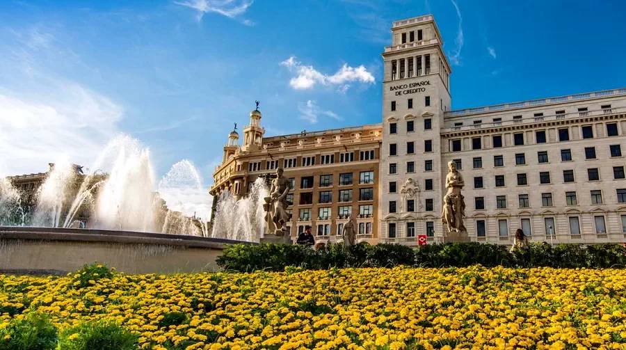 Plac Kataloński w Barcelonie