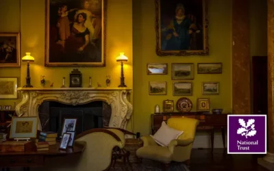Killerton House piękna posiadłość i ogrody w Devon Anglia