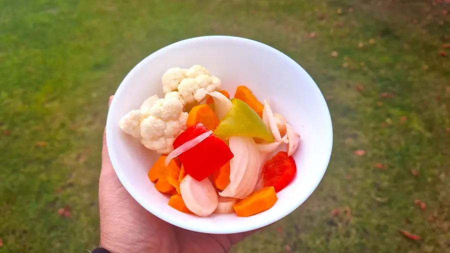 Kiszone warzywa gotowe do jedzenia