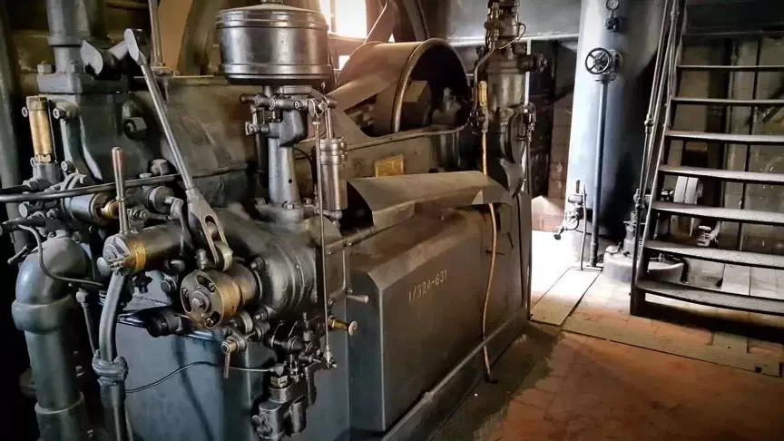 Pierwszy w Polsce silnik diesla