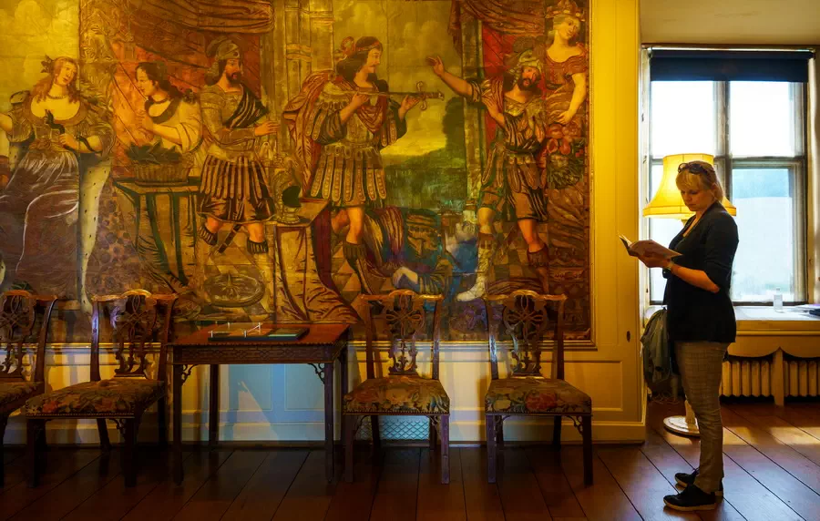 Dunster Castle i Magdalena Kiżewska.