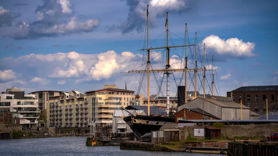 Statek SS Great Britain w Bristolu