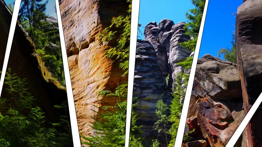 Teplickie Skały informacje o Skalnym Mieście, trasa, ciekawostki i co warto wiedzieć