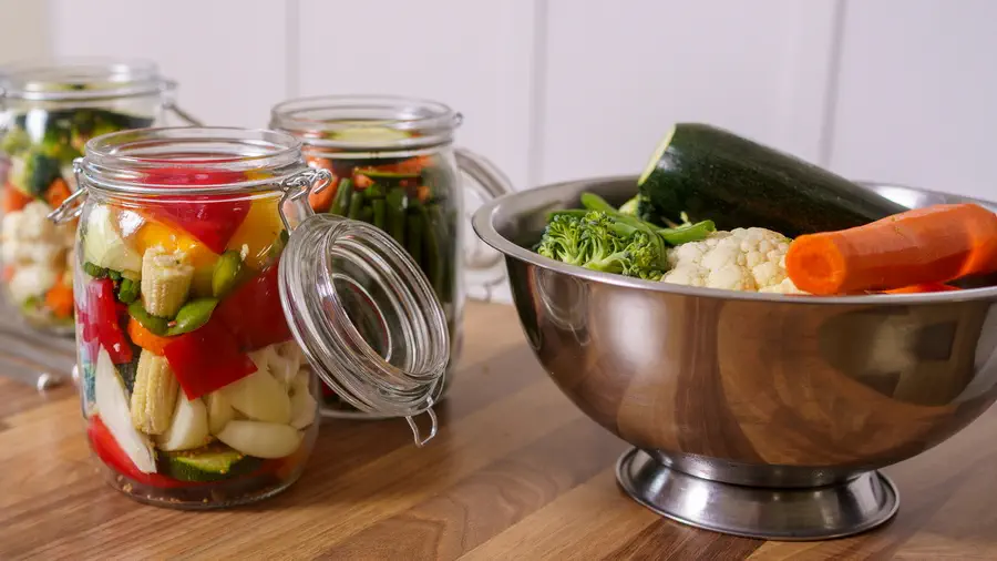 Warzywa przygotowane do kiszenia