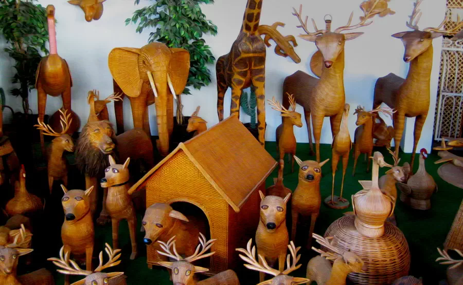 Wiklinowe rękodzieło z portugalskiej wyspy Madera