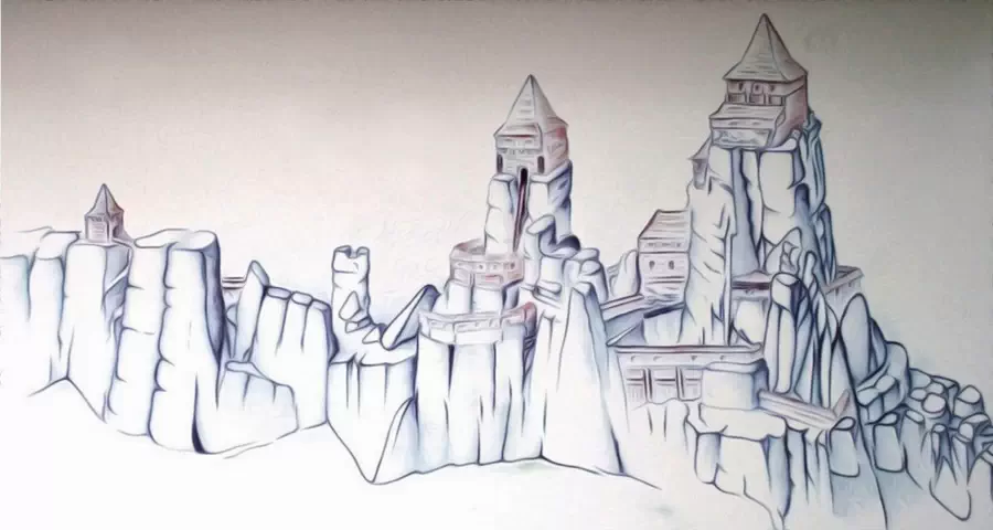 Zamek w Teplickich Skałach