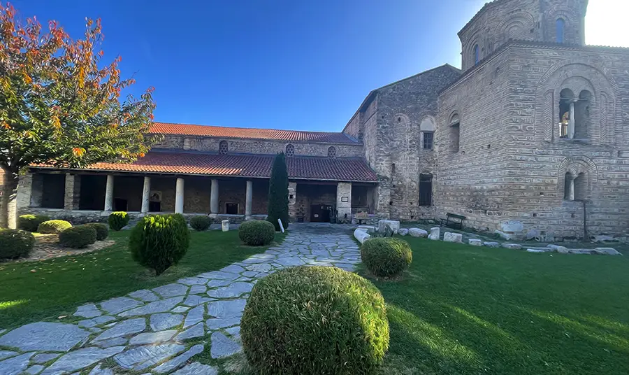 Ochryda w Macedonii. Kościół św. Sofii w Macedonii