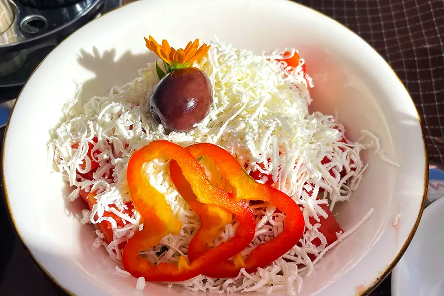 Sałatka szopska z Macedonii