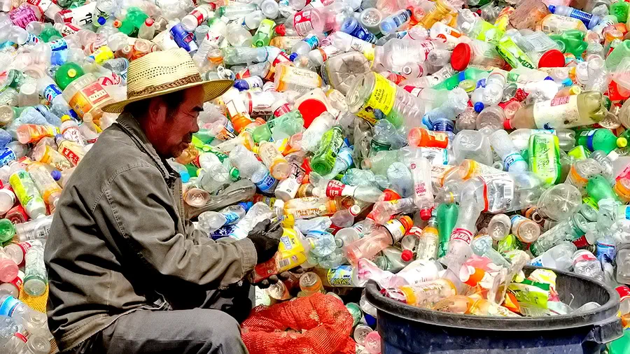 Plastikowe śmieci w Azji